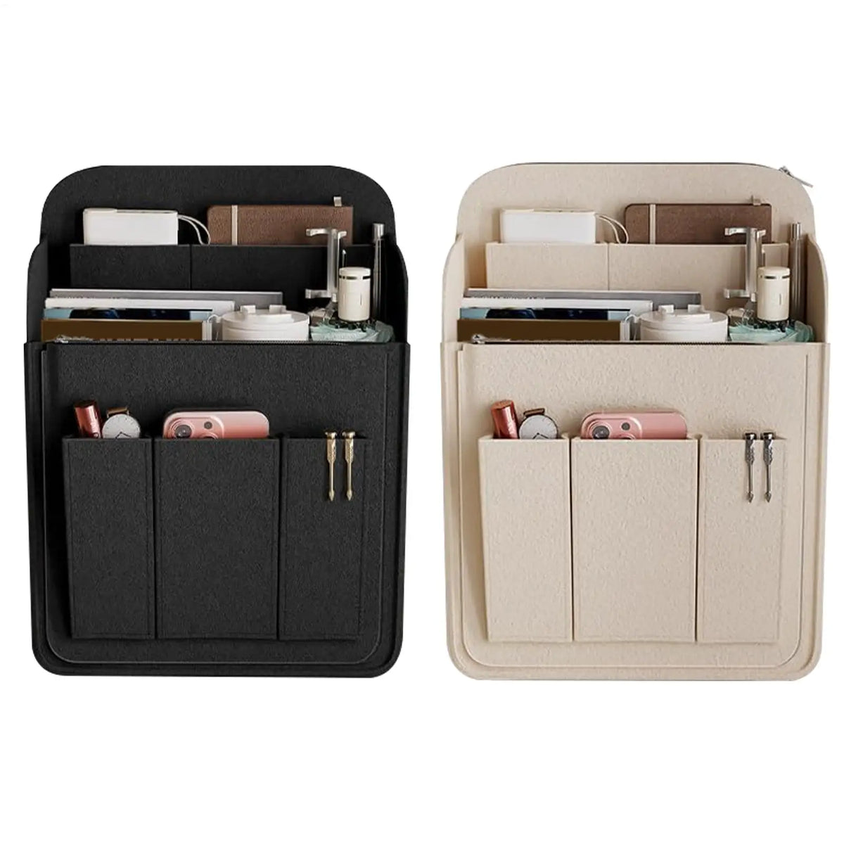 Lightweight Felt Backpack Organizer Insert