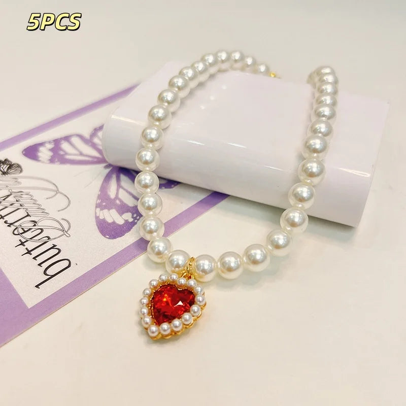 Princess Pearl Pet Collar