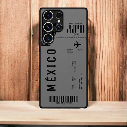 Samsung Galaxy Case Travel Tickets