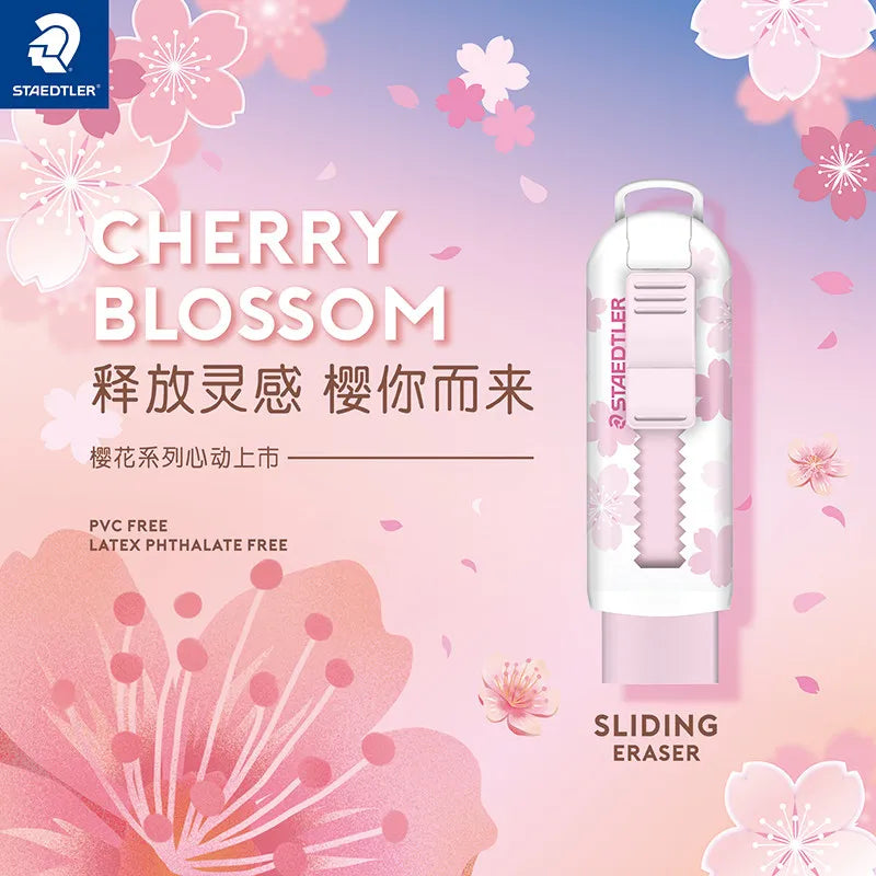 Sliding Retractable Pencil Eraser with Protective Sleeve