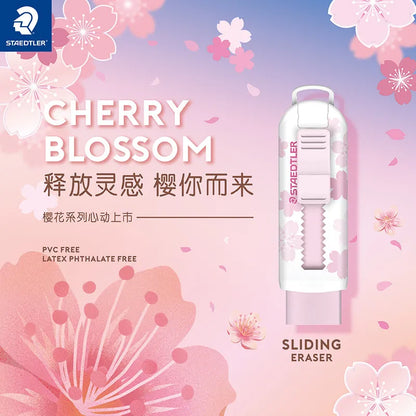 Sliding Retractable Pencil Eraser with Protective Sleeve