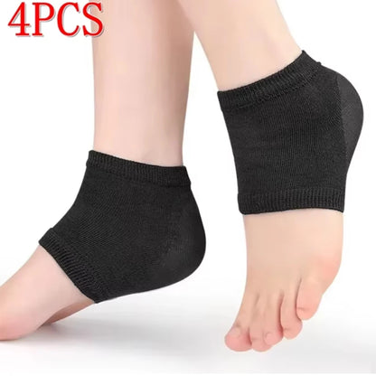 Gel Heel Cover Protectors with Cushion Support