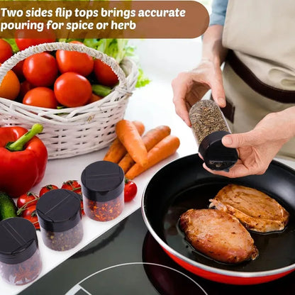 Plastic Spice Jar Seasoning Storage Bottle