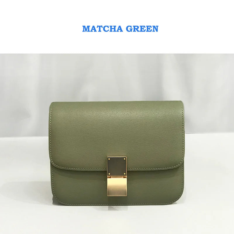Retro Palm Texture Flap Messenger Bag