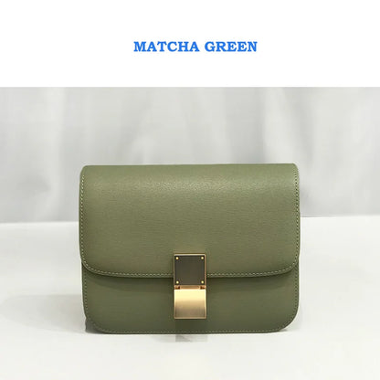 Retro Palm Texture Flap Messenger Bag