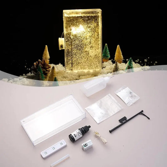 DIY Snowy Christmas Night Light Kit