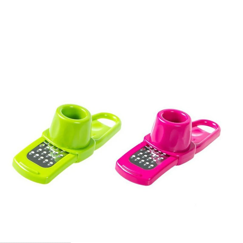 Mini Garlic Press & Grinder