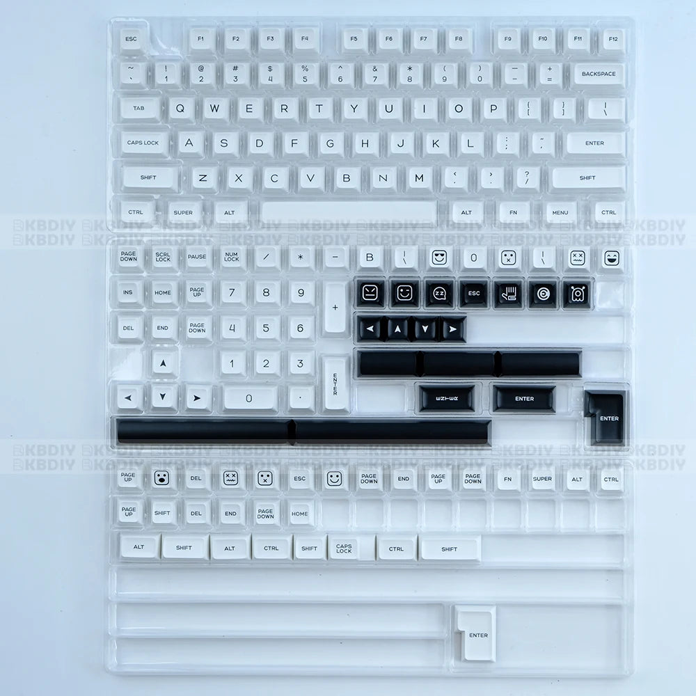 160-Key Double-Shot PBT SA Profile Keycaps for MX Mechanical Keyboards
