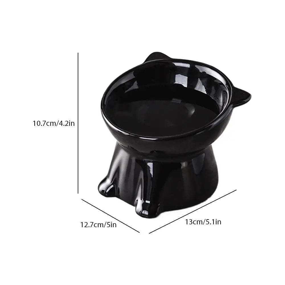 Elevated Cat Bowl with Non-Slip Base