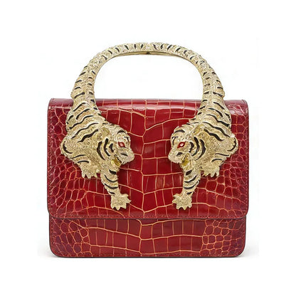 Vintage Mini Top Handle Crossbody Bag