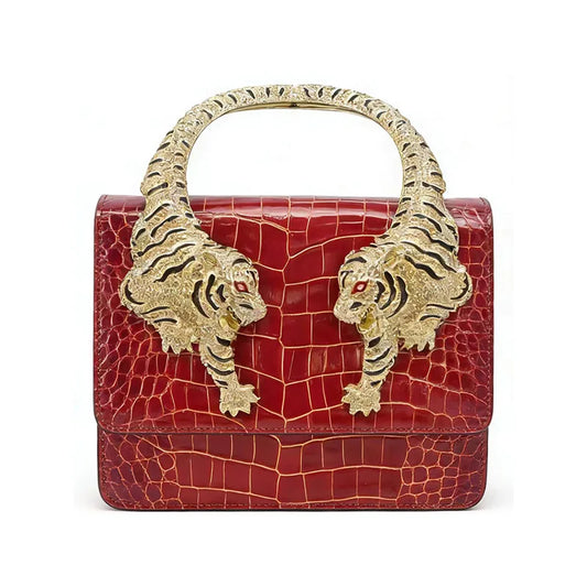 Vintage Mini Top Handle Crossbody Bag