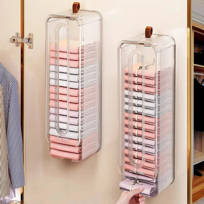 Wall-Mounted Underwear & Sock Storage Organiser