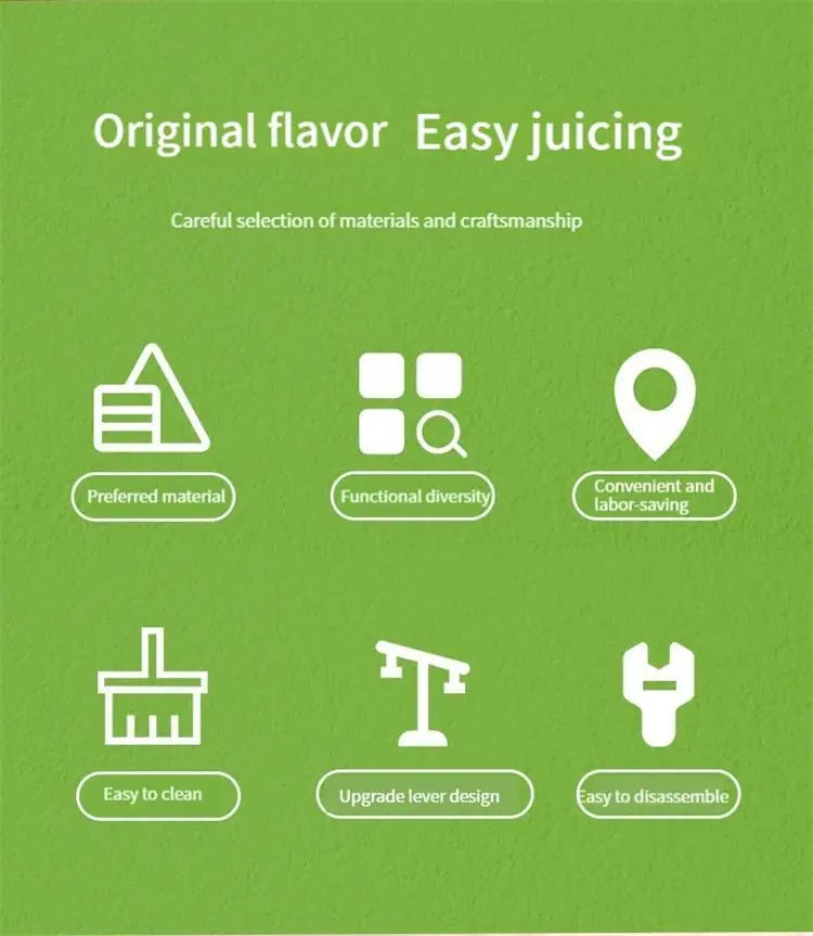 Manual Handheld Citrus & Fruit Juicer