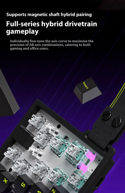 Magnetic Switch Single-Handed Mechanical Gaming Keyboard