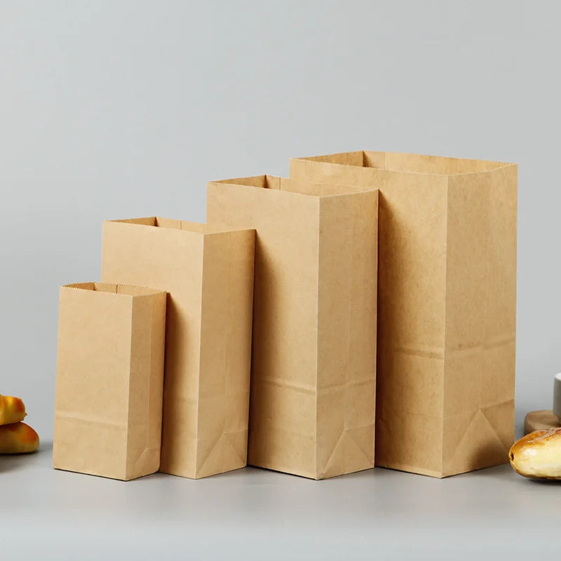 Kraft Paper Food & Gift Bags