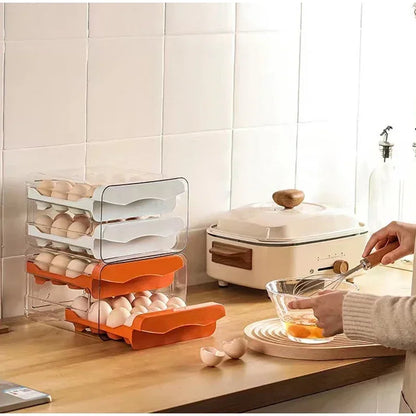 Stackable Refrigerator Egg Storage Drawer
