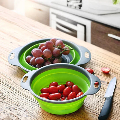 Foldable Fruit & Vegetable Drain Basket
