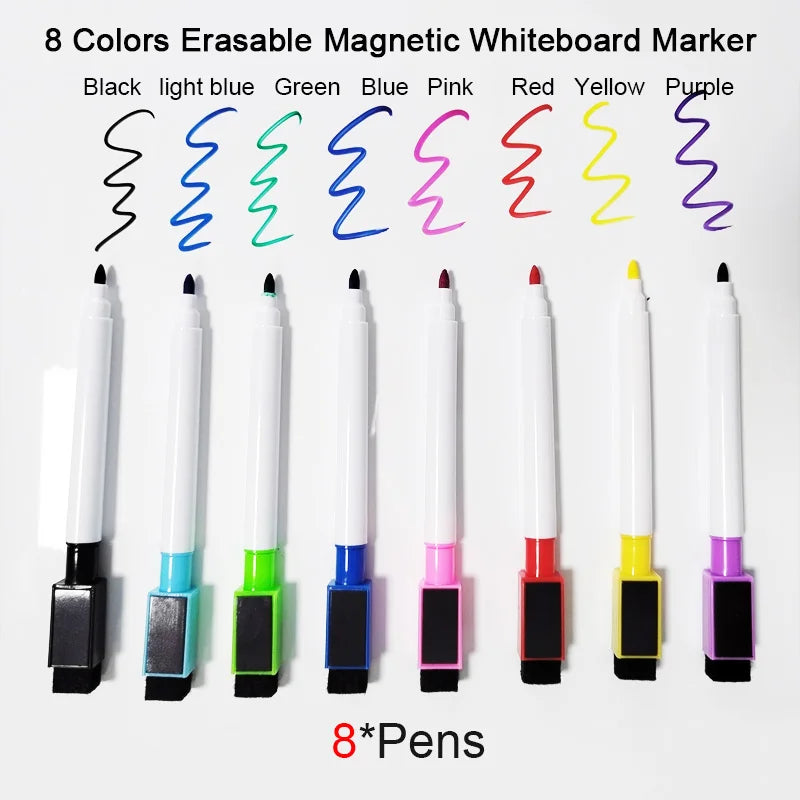 A4 Magnetic Dry Erase Whiteboard Sheet for Fridge