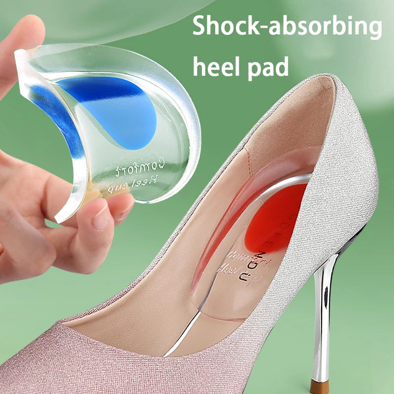 Silicone Heel Cushion Half Insoles