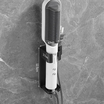 Wall-Mounted Hair Straightener & Curling Iron Holder