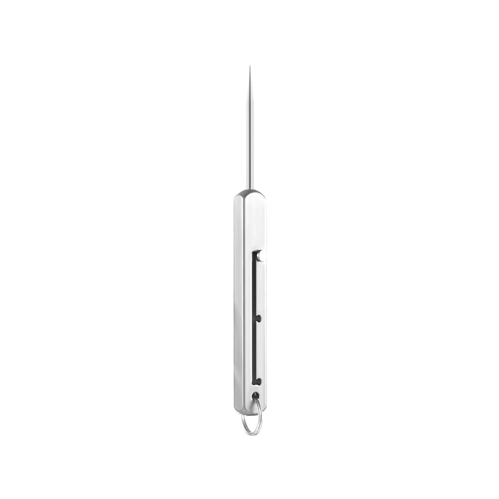Portable Titanium Toothpick with Pocket Holder