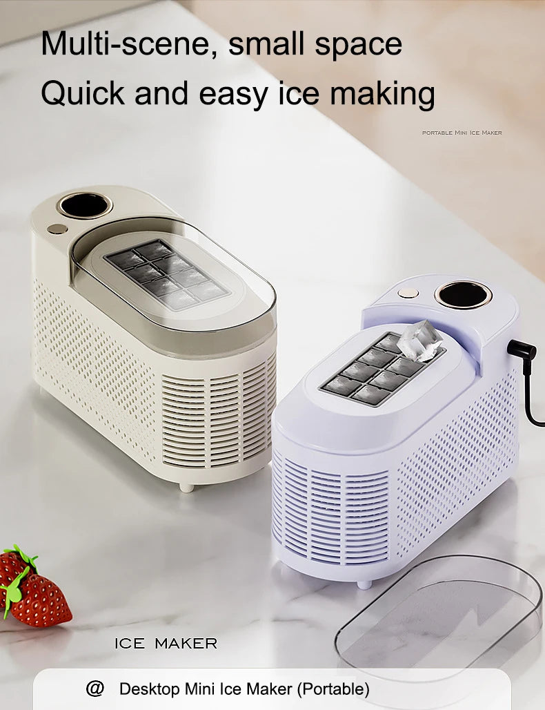 Portable Mini Ice Maker