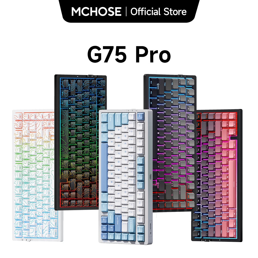 MCHOSE G75 Pro Wireless Mechanical Keyboard