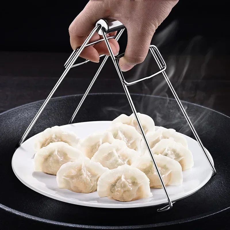 Stainless Steel Foldable Hot Dish Clamp
