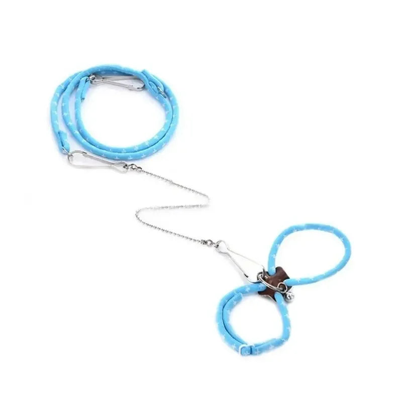 Adjustable Small Pet Harness & Leash Set