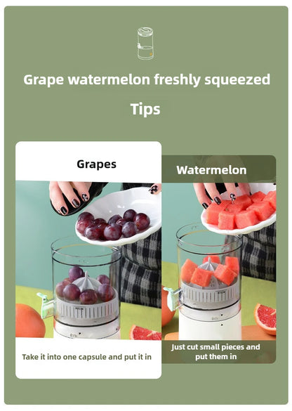 USB Rechargeable Fresh Juice Blender Cup