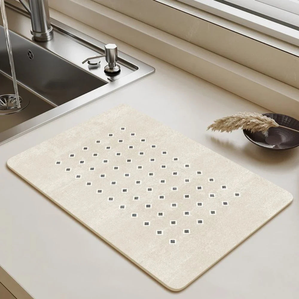 Diatom Mud Kitchen Drying Mat