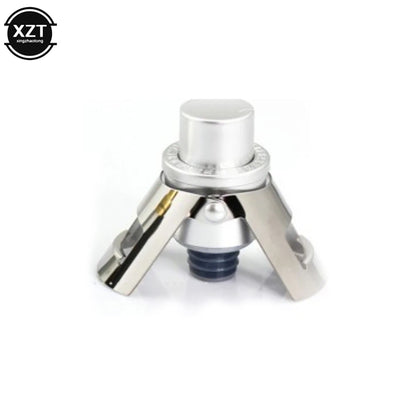 New Vacuum Champagne Stopper with Pressure Pump Keep Fizz Bubbly Prosecco Cava Sparkling Wine Bottle Plugs Sealer Silicone Caps