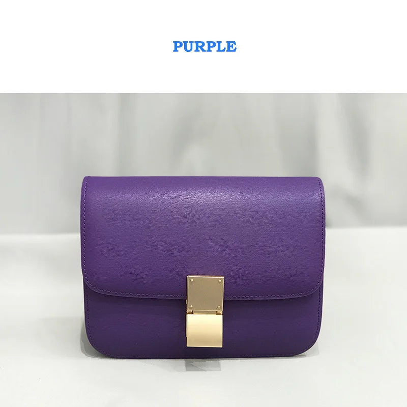 Retro Palm Texture Flap Messenger Bag