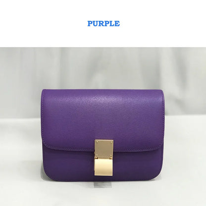 Retro Palm Texture Flap Messenger Bag