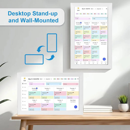 15.6" Smart WiFi Digital Family Calendar & Picture Frame