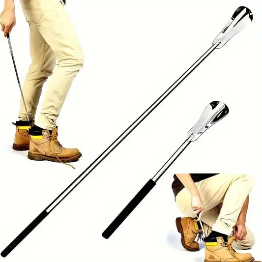 Retractable Stainless Steel Shoe Horn