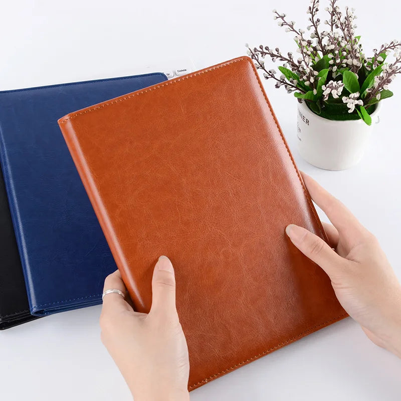 A5/B5 Executive Leather Padfolio Clipboard