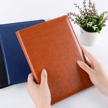 A5/B5 Executive Leather Padfolio Clipboard
