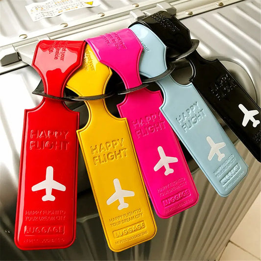 PU Leather Luggage Tag