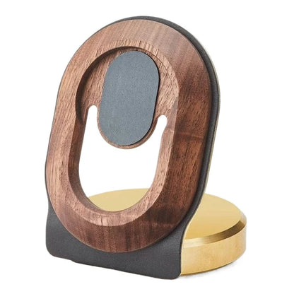 Wooden Magnetic Charging Stand for Smartphones