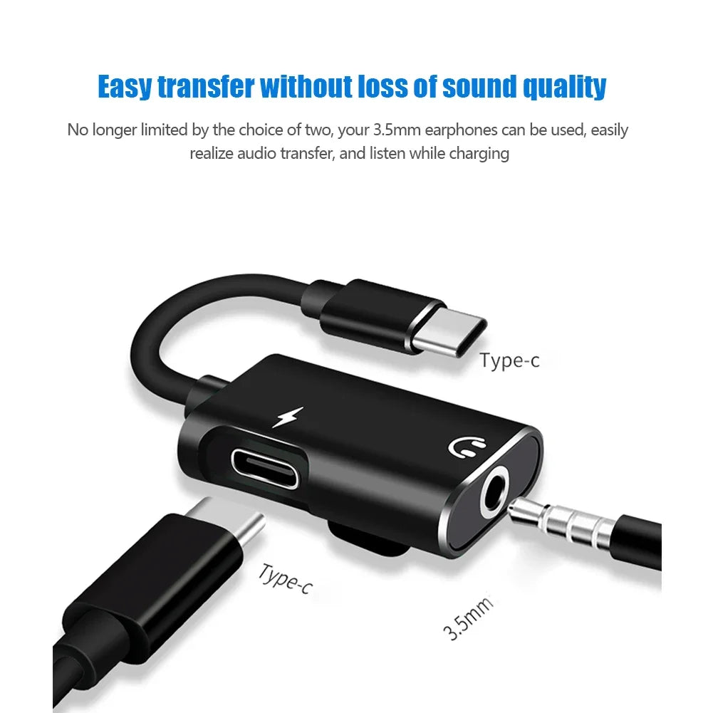 USB-C Audio & Charging Adapter
