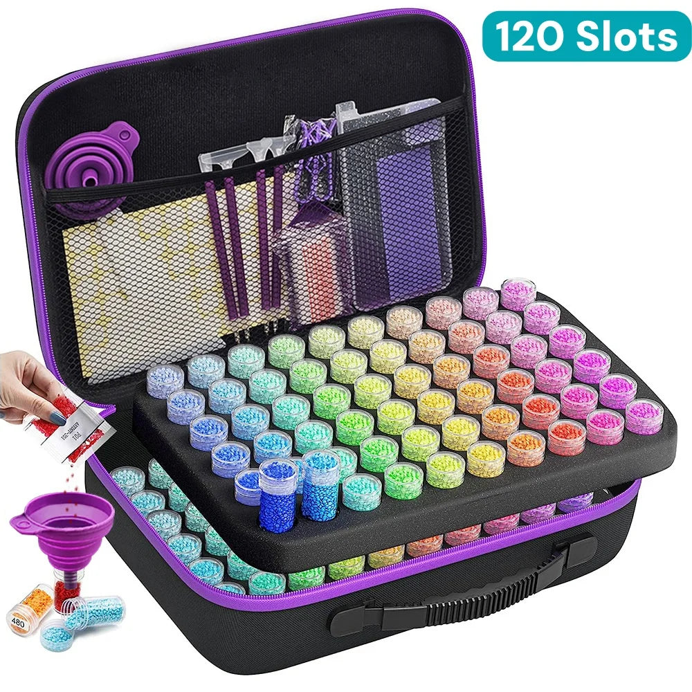 30 Slot Diamond Painting Storage Box Kit
