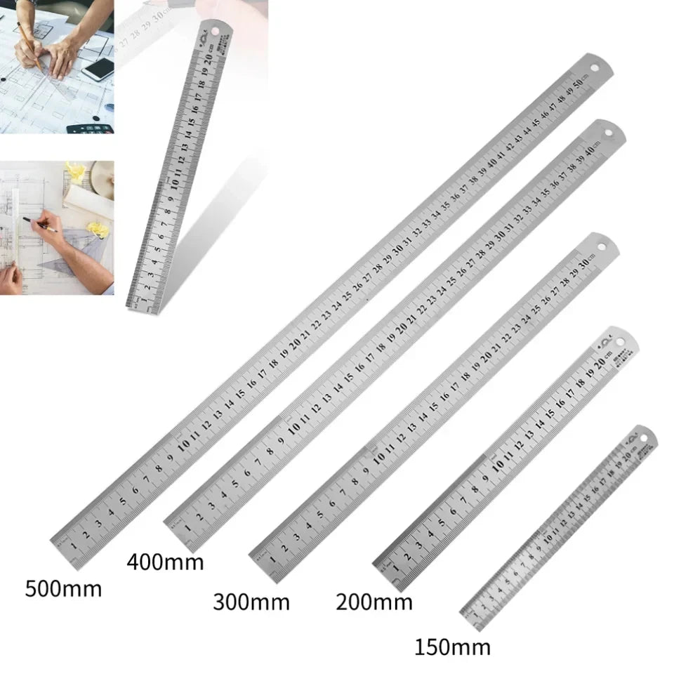 Stainless Steel Straight Measuring Ruler
