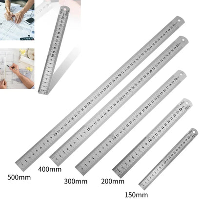 Stainless Steel Straight Measuring Ruler