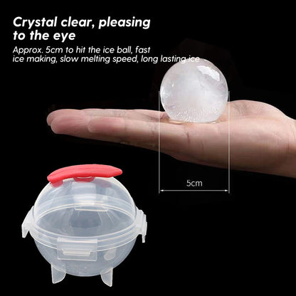 Round Ice Ball Mold Set