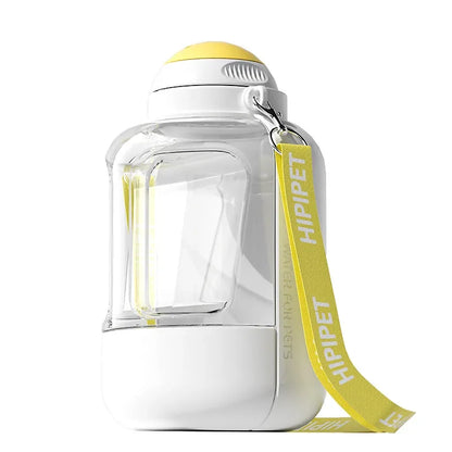 2-in-1 Portable Dog Water Bottle & Food Container
