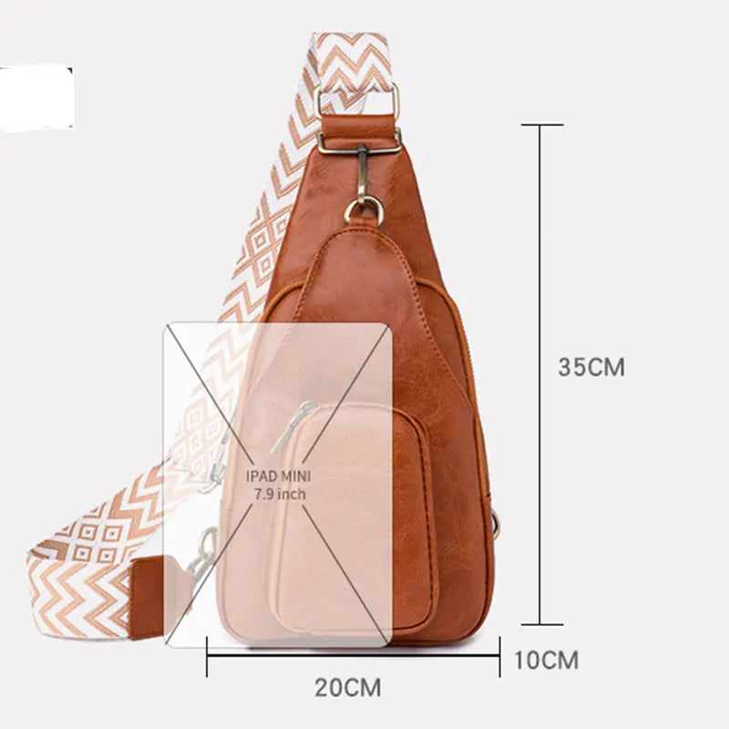 Women’s PU Leather Crossbody Sling Bag
