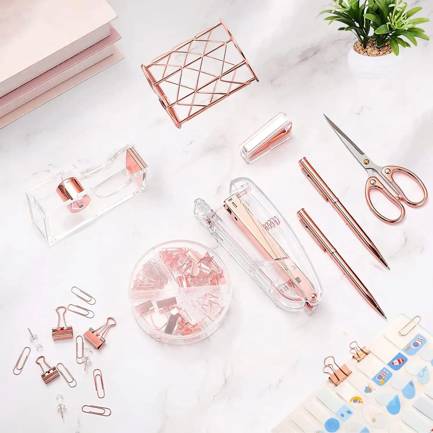 Complete Office Supplies Organizer Kit