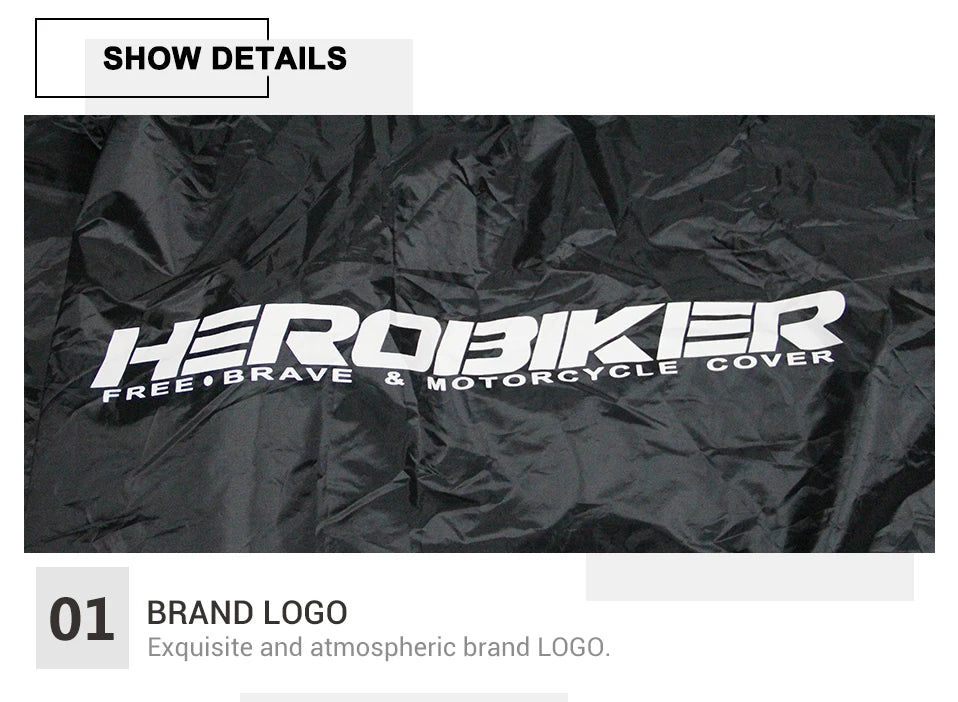 All-Season UV Protective Motorbike Cover