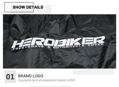 All-Season UV Protective Motorbike Cover